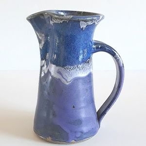 Signed Martin Glazed Pottery Pitcher